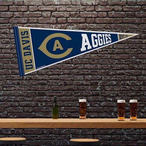 Rico Industries NCAA UC Davis Aggies 12 "× 30" in Saudi Arabia