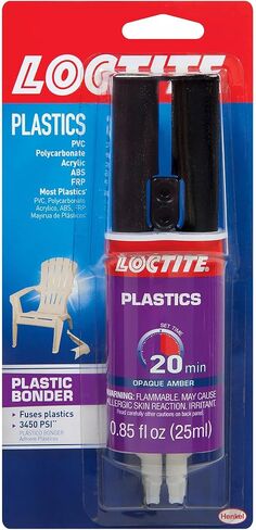 Loctite Plastic Bonder, 0.85 fl oz, 1 Syringe in Saudi Arabia
