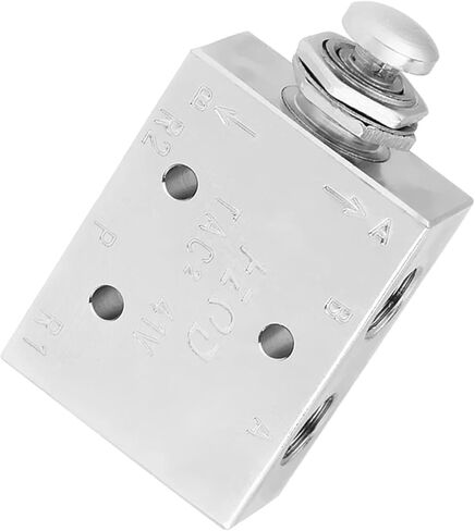 Toggle Valve, TAC2-41P 2 Position 3 Way Air Pneumatic Knob Control ON/Off Toggle Valve in Saudi Arabia