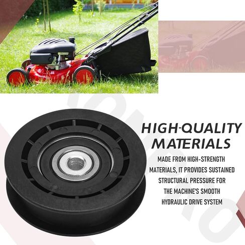 15280 Flat Hydro Drive Idler Pulley يحل محل Toro ، Exmark 106-2176 ، Timecutter ، سلسلة Quest Zero-Turn Mowers Z380 ، Z420 ، SS 4250 ، SW 4200 ، SW 5000 ، ZS 3200 ، ZS 3200S ، ZS 4200 ، ZS 4200S in Kuwait