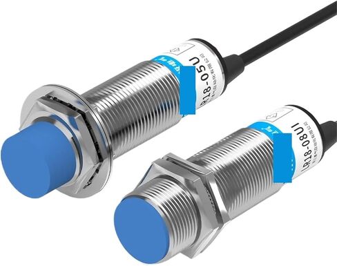 Analog Linear Displacement Proximity Sensor M12 M18 M30 0-10V Voltage or 4-20mA Current Output Inductive Switch(M18 5mm Dual Output) in Kuwait