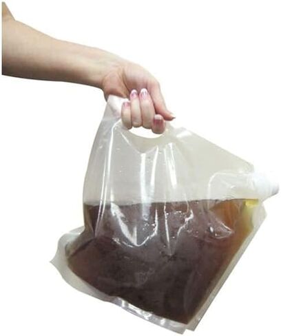 9003 Cateraid Clear 1 Gallon Beverage Bag - 50 / CS in Saudi Arabia
