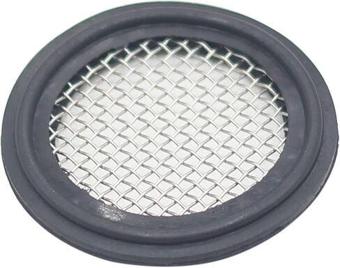 HFS (R) 3 "Tri Clamp Screen Gasket fkm w/screen غير القابل للصدأ 10 شبكة (2000 ميكرون) in Saudi Arabia