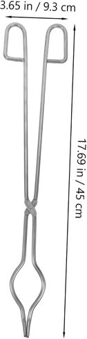 Pretyzoom Stains Steel Cruckible Contsible Clamps for Beakers Peakers Precision Tool للتعامل الآمن مع البوتقات ومهام التكرير in Saudi Arabia