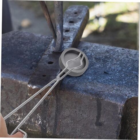 Pretyzoom Stains Steel Cruckible Contsible Clamps for Beakers Peakers Precision Tool للتعامل الآمن مع البوتقات ومهام التكرير in Saudi Arabia