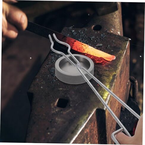 Pretyzoom Stains Steel Cruckible Contsible Clamps for Beakers Peakers Precision Tool للتعامل الآمن مع البوتقات ومهام التكرير in Saudi Arabia