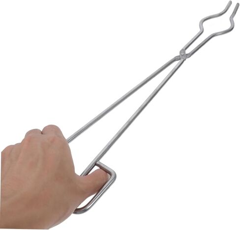 Pretyzoom Stains Steel Cruckible Contsible Clamps for Beakers Peakers Precision Tool للتعامل الآمن مع البوتقات ومهام التكرير in Saudi Arabia