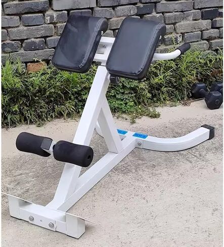 Roman Chair Extension Beh ، Hight Adjustment Gym Bra for Home Gym ، White ، 108x56x170.7-92.5cm in Saudi Arabia