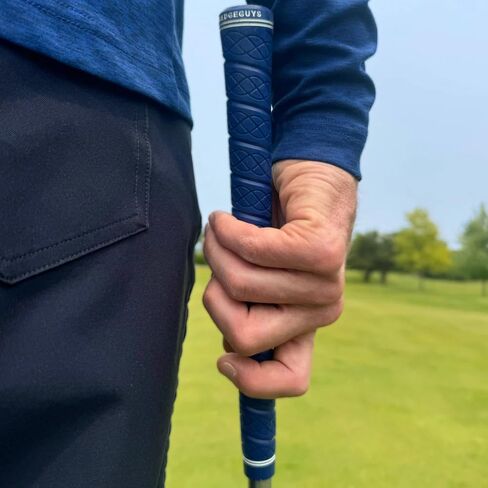 Wedge Guys Helix Wrap Grips Bunddle - التحكم الأعلى مع الملمس المتزايد - جميع الأحوال الجوية Golf Club Grips بديل لإعادة تجهيز السائقين على السائقين الهجينة ، Midsize أو Standard in Kuwait