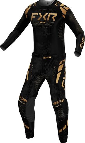 FXR Youth Helium MX Jersey Lightweight Mesh Drop Tail Slim Fit Design Texas Tea - X-Large in Saudi Arabia