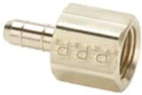Parker 26-5/32-2-pk20 Female Connector, 0.096" Barb x 1/8" FNPT, Brass (Pack of 20) in Saudi Arabia