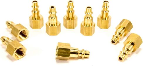Foster 3 Series - Brass Plug ، 1/4 "Body ، 1/4" NPT - Industrial Interchange ، I/M ، MIL spec in Saudi Arabia
