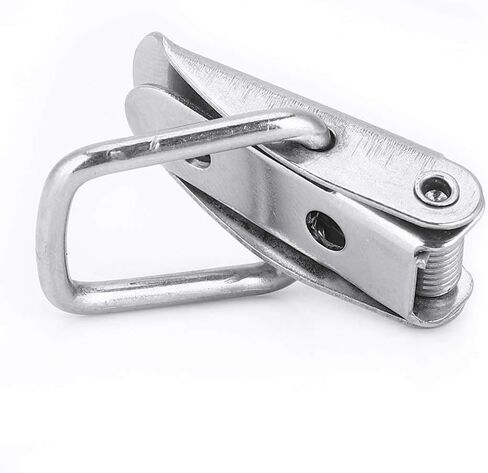 10pcs Hasp Latch Lock,Toggle Latch Catch,Hasp Lock Fastener Kitchen Furniture Toggle Latch Catch Hardware Parts For In Machinery And Electrical (Stainless steel 201 (10pcs sold)) in Saudi Arabia