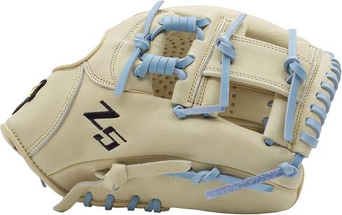 SSK Z5 Craftsman Infield Baseball Glove – 11.25" - 11.5" - 11.75" - 12" – Right & Left Hand Throw (Camel/Columbia - I Web, 11.5" - Right Hand Throw) in Saudi Arabia