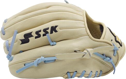 SSK Z5 Craftsman Infield Baseball Glove – 11.25" - 11.5" - 11.75" - 12" – Right & Left Hand Throw (Camel/Columbia - I Web, 11.5" - Right Hand Throw) in Saudi Arabia