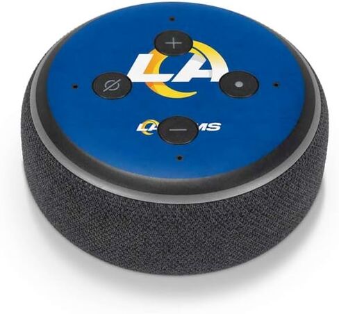 Skinit Skinit Audio Audio Skin متوافق مع Amazon Echo Dot 3 - NFL Los Angeles Rams Design in Saudi Arabia