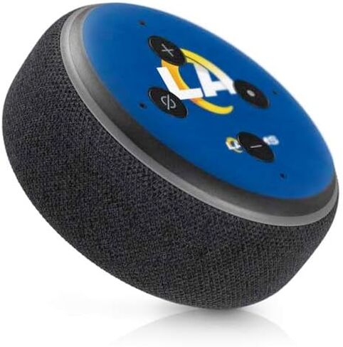 Skinit Skinit Audio Audio Skin متوافق مع Amazon Echo Dot 3 - NFL Los Angeles Rams Design in Saudi Arabia
