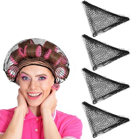 4 مساءً شبكة الشعر المثلث لشبكة البكرات ، شبكي الشعر شبكة الكروشيه شبكات الشعر بكرة سعة نوم سقف في إعداد نسج للصالون تصفيف الشعر ذات الشعر الأسالي in Saudi Arabia