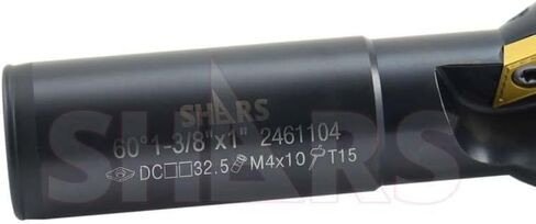 shars 1-3/8 "القابلة للفهرسة 60 درجة القاطع توراشيات DCMT إدراج جديد 404-8573! in Saudi Arabia