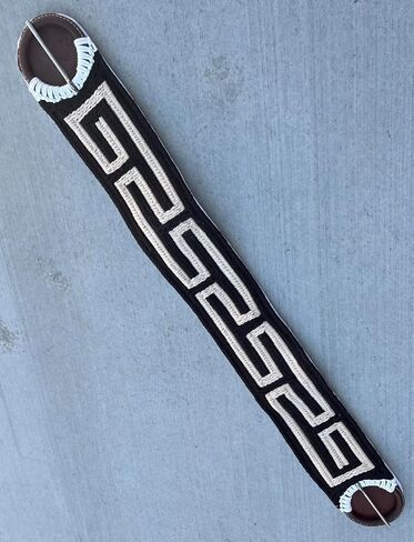 Brown Charro Saddle Horse Cinch, Cincho Charro para Caballo, Horse Tack in Saudi Arabia