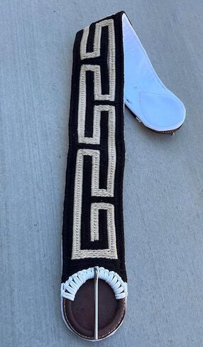 Brown Charro Saddle Horse Cinch, Cincho Charro para Caballo, Horse Tack in Saudi Arabia