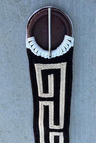 Brown Charro Saddle Horse Cinch, Cincho Charro para Caballo, Horse Tack in Saudi Arabia
