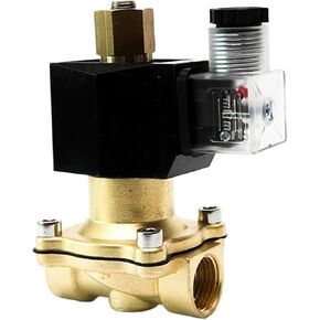 1/4 "1/2" 3/4 "1" 2 "صمام المياه الكهربائية النحاسية المفتوحة عادة 220VAC 24VDC 12VDC 24VAC 110VAC صمام الملف اللولبي المفتوح عادة (380VAC ، 1.25 بوصة) in Kuwait