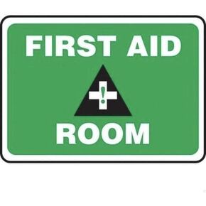 ANSI SIGN 14 in x 10 in PLASTIC UNIT OF, Mfr: MFSD965VP-A in Kuwait