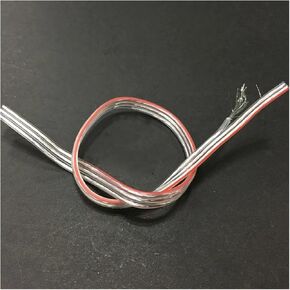 UL (PVC) Wire and Cable Transparent Power Sheath Cord Wire 3pin 17 Strands Copper Cable OD 1.8mm Positive and Negative Insulated L+E+D Harness Cable(10 Meters) in Saudi Arabia