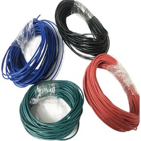 UL (PVC) Wire and Cable Power Cord AWG 20 Multicolor Environmental Electronic Wire Tinned Copper Extension Cord Heating Cable Connector Wire(Black,10 Meters) in Saudi Arabia