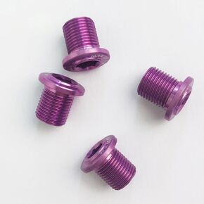 Pack of 4, Chainring Fixing Screws/Bolts M8x9 for Shimano R8000 R9100 R9200 R9270 R8100 6800 in Kuwait