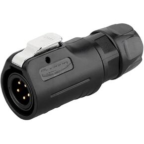 LP12 miniature aviation and socket 5 core 5 hole IP68 industrial 5A connector(Flange female seat) in Kuwait