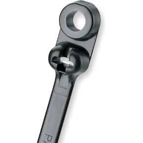 Panduit BC4S-S10-C0 DOME-TOP BARB TY CLAMP TIE ، قياسي ، رقم 10 برغي ، طول 15.6 بوصة ، نايلون مقاوم للطقس 6.6 ، أسود (100 حزمة) in Kuwait