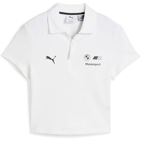 PUMA Women's Standard BMW M Motorsport Classic Baby Polo, White SS25, X-Large in Kuwait