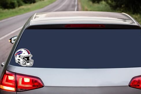 Siskiyou Sports NFL Buffalo Bills Helmet Auto Secal ، ألوان الفريق ، مقاس واحد in Saudi Arabia