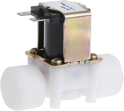 صمام 3/4 "DC12V PP N/C الكهربائي الصمام الكهربائي للتحكم في المياه الأجهزة in Saudi Arabia