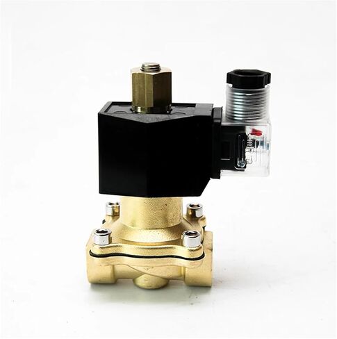 1/4 "1/2" 3/4 "1" 2 "صمام المياه الكهربائية النحاسية المفتوحة عادة 220VAC 24VDC 12VDC 24VAC 110VAC صمام الملف اللولبي المفتوح عادة (380VAC ، 1.25 بوصة) in Kuwait