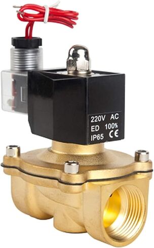 1/4 1/2 3/4 1 1-1/4 1-1/2 2 بوصة عادةً صمام ملف اللولبي الملقب من أجل زيت الماء 12V/24V/220V/110V مفيد in Saudi Arabia