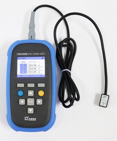 Tesla Gauss Meter Surface Three Fluxgate Fluxgate Tesla Gauss Meter Tester الضعيف المجال المغناطيسي مع المدى من 0 إلى 1000 ميكروت in Saudi Arabia