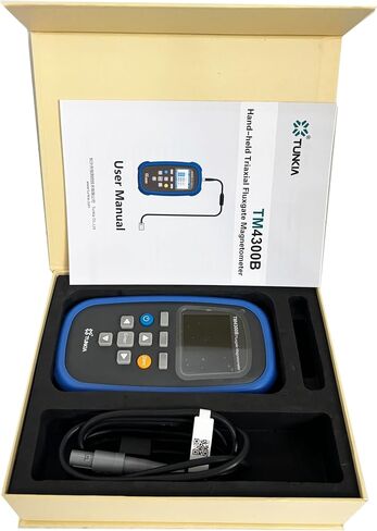 Tesla Gauss Meter Surface Three Fluxgate Fluxgate Tesla Gauss Meter Tester الضعيف المجال المغناطيسي مع المدى من 0 إلى 1000 ميكروت in Saudi Arabia