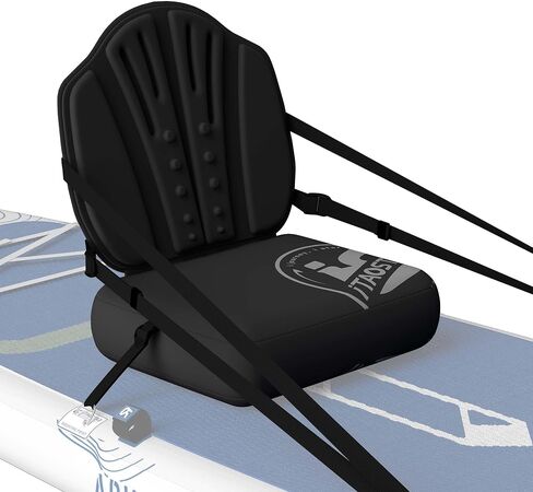 مقعد SUP قابل للنفخ مع مسند الظهر - كرسي لوح التجديف الممتاز لتصفح Surfboard و Kayak & Boat ، مقعد مريح للبالغين والأطفال ، وملحقات SUP خفيفة الوزن للاستخدام متعدد الاستخدامات in Kuwait