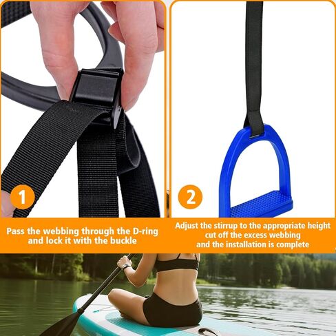 A Must-Have Accessory for Every Paddler, a Device That enables You to Easily Return to The Deck,Paddleboard Accessories,Paddle Board Stirrup in Saudi Arabia