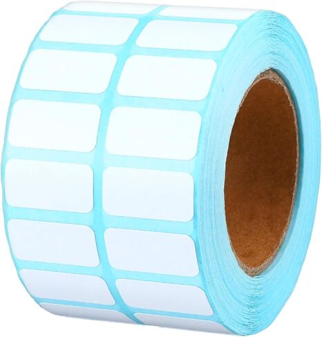 3000 Pieces Diamond Art Stickers White Labels Storage Labels Bead Kits for Name Number Self-Adhesive Blank Writable Small Art Stickers for Office DIY (1cm/0.39inch) in Saudi Arabia