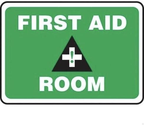 ANSI SIGN 14 in x 10 in PLASTIC UNIT OF, Mfr: MFSD965VP-A in Kuwait