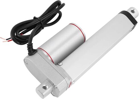 Linear Electric Actuator, 24V 4 Inch Stroke Linear Actuator 750N Max Straight Line Electric Linear Actuator for Automotive, Industrial, Machinery, Home, Robotics in Saudi Arabia