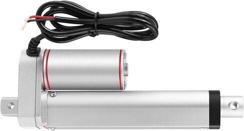 Linear Electric Actuator, 24V 4 Inch Stroke Linear Actuator 750N Max Straight Line Electric Linear Actuator for Automotive, Industrial, Machinery, Home, Robotics in Saudi Arabia