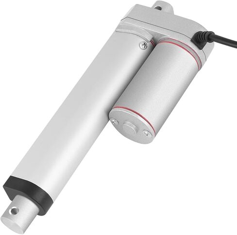 Linear Electric Actuator, 24V 4 Inch Stroke Linear Actuator 750N Max Straight Line Electric Linear Actuator for Automotive, Industrial, Machinery, Home, Robotics in Saudi Arabia