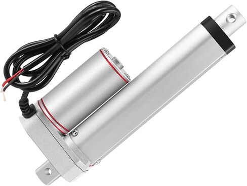 Linear Electric Actuator, 24V 4 Inch Stroke Linear Actuator 750N Max Straight Line Electric Linear Actuator for Automotive, Industrial, Machinery, Home, Robotics in Saudi Arabia