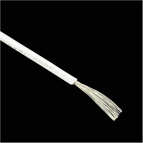 UL (PVC) Wire and Cable 10M/lot Power Delivery Cable Connect Wires AWG18 Power Cord Multicolor Extension Cord Connector Stranded Tinned Copper Wire(Black) in Saudi Arabia