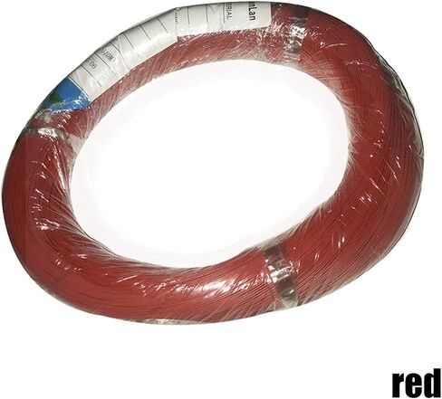 UL (PVC) السلك والكابل 590M سلك رفيع النحاس سلك فائق مرنة 7/0.12TS 32AWG PVC معزول L+E+D Superfine Cable Phone Motor (Red) in Saudi Arabia
